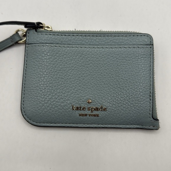 Kate Spade Jackson Blue Wristlet Small Card Holder Purse Wallet - Picture 2 of 12